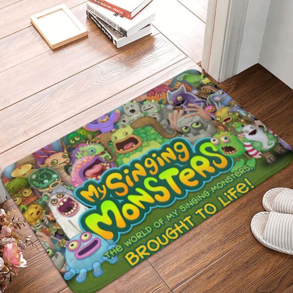 Anime Game My Singing Monsters Doormat Mat Anti Slip Bathroom Kitchen Toilet Rug Carpet 40 60cm 1