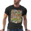 My Singing Monsters All Character Oversize T Shirt Custom Men Clothes Short Sleeve Streetwear Big Size