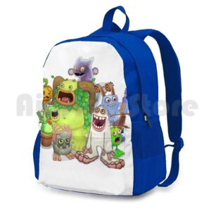 My Singing Monsters Characters Outdoor Hiking Backpack Riding Climbing Sports Bag My Singing Monsters My Singing 1