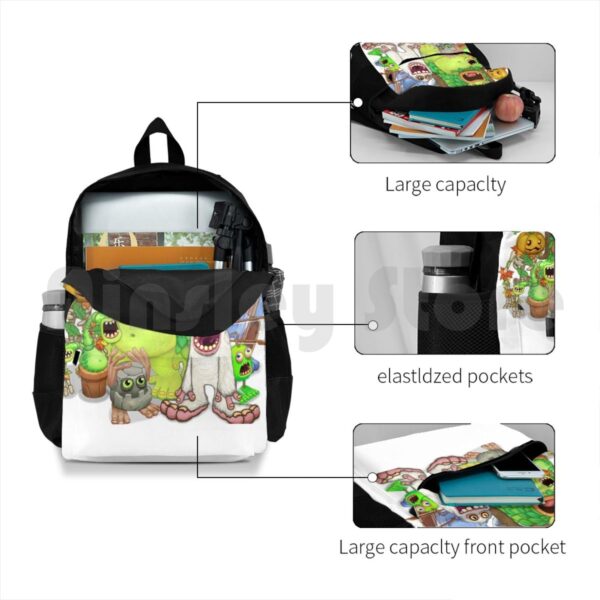 My Singing Monsters Characters Outdoor Hiking Backpack Riding Climbing Sports Bag My Singing Monsters My Singing 4