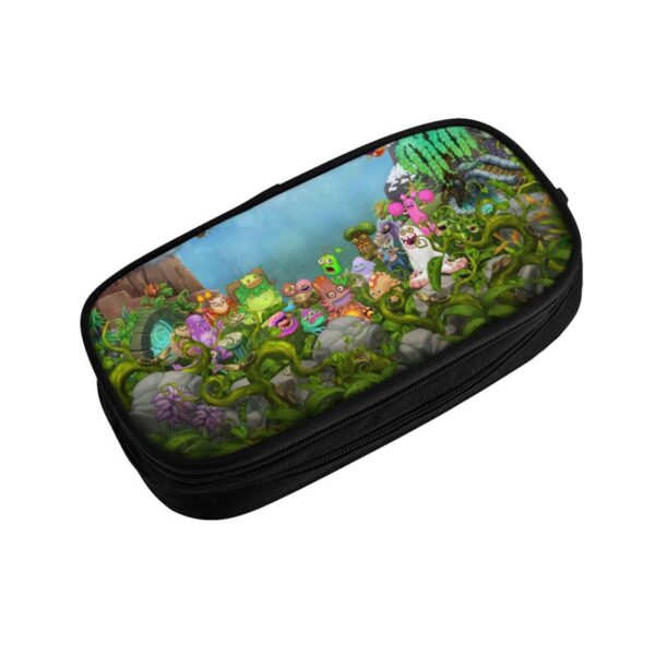 My Singing Monsters School Pencil Case Girls Boys Big Capacity Video Game Pencil Box Students Stationery 2