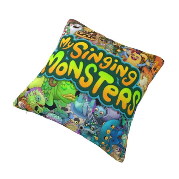 My Singing Monsters Throw Pillow Case Decorative Video Game Modern Cushion Cover Car Pillowcase 1