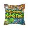 My Singing Monsters Throw Pillow Case Decorative Video Game Modern Cushion Cover Car Pillowcase