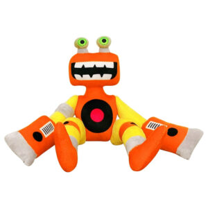 New Style Wubbox Plush My Singing Monsters Orange Funky Robot Chorus Action Figures Bedroom Decoration 5